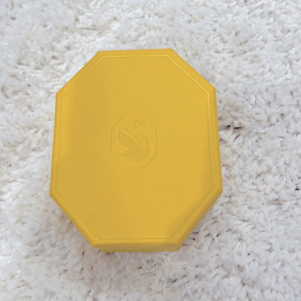 Swarovski yellow earring box.